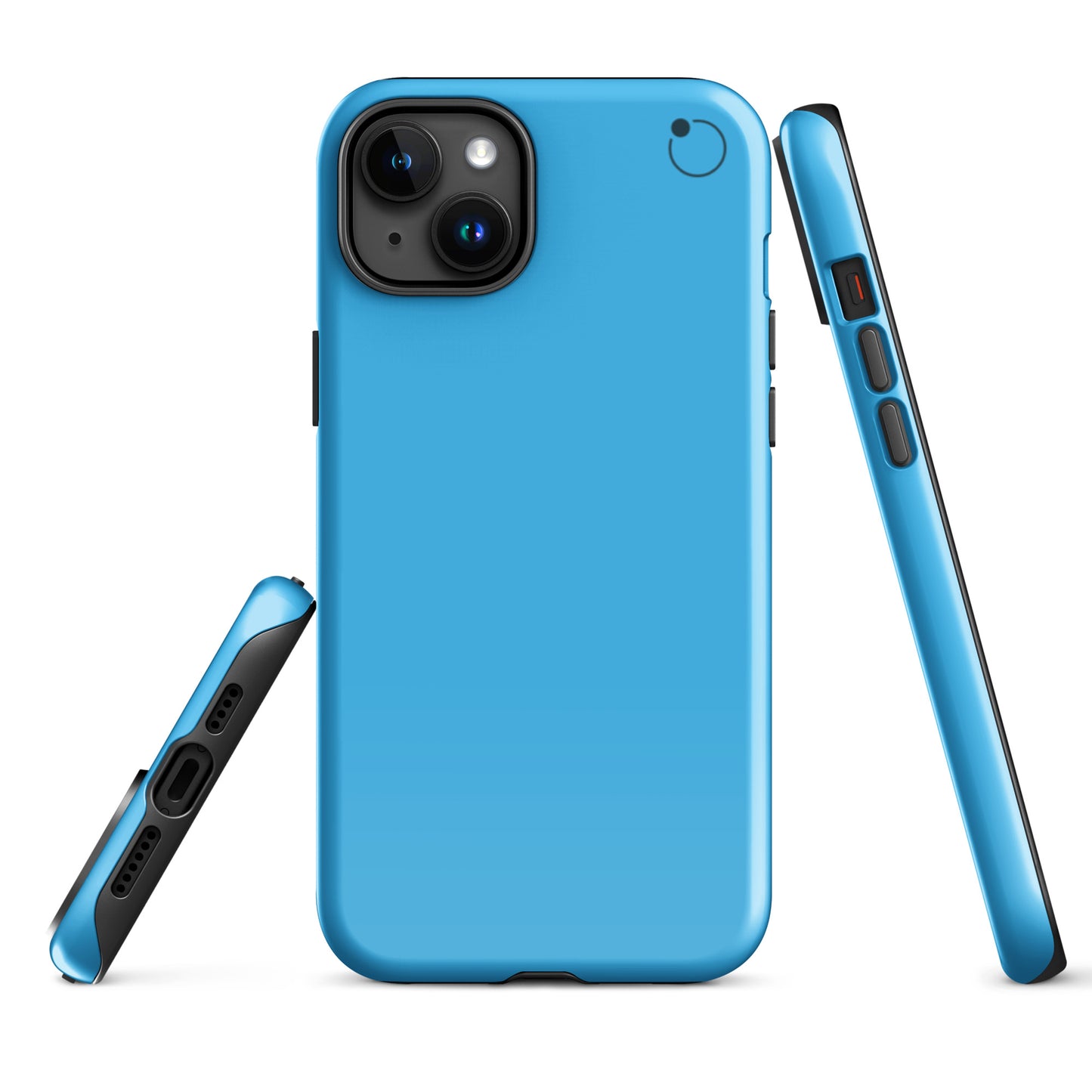 iCase Coque pour iPhone HardCase Blue Color