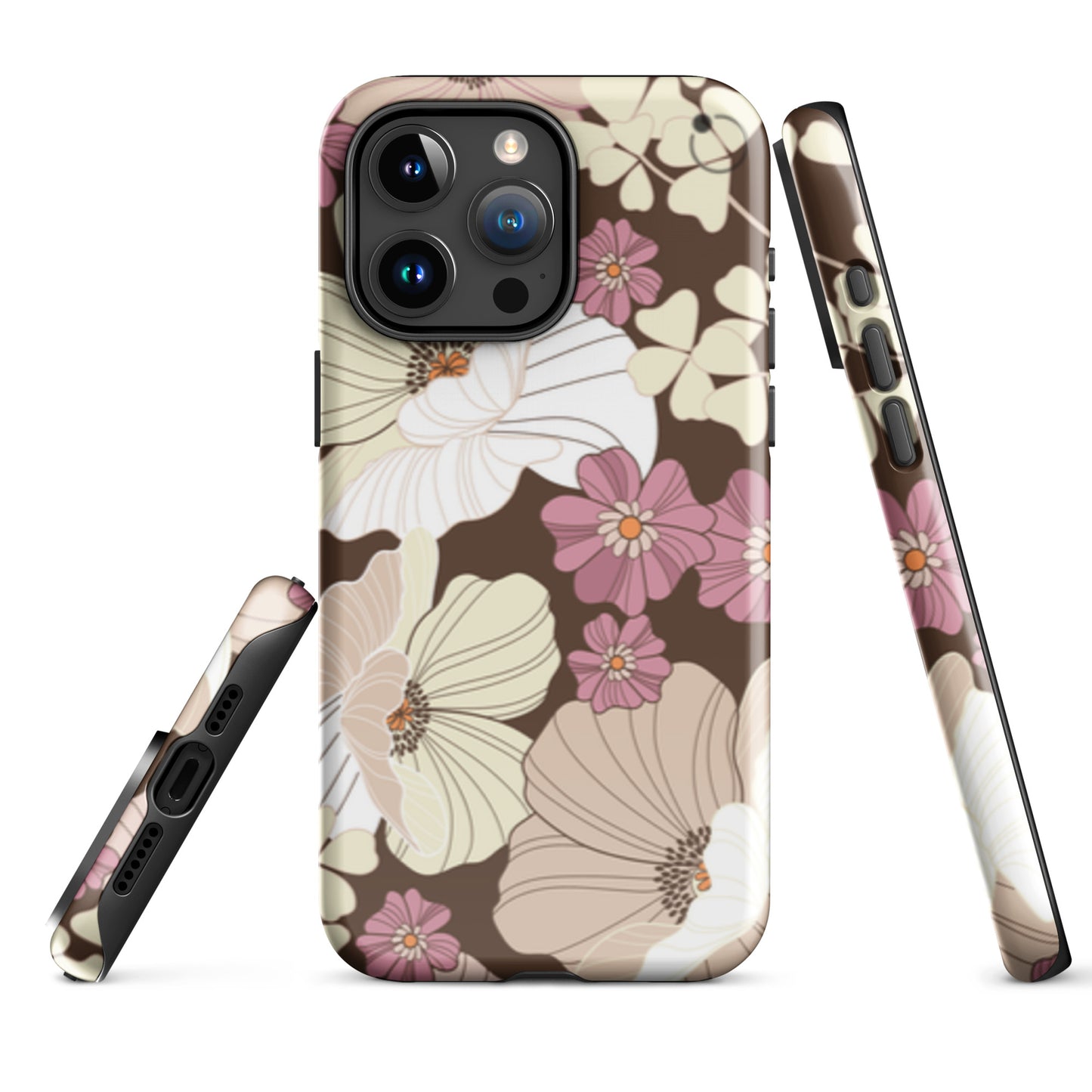 iCase Blumen HardCase iPhone Handyhülle