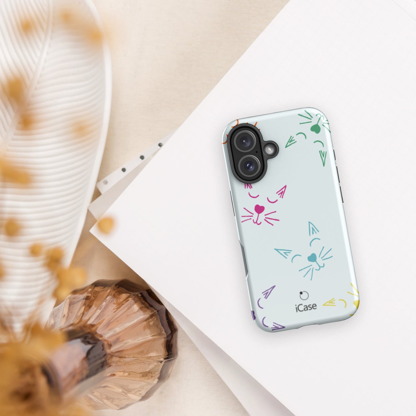 iCase Cats HardCase iPhone phone case