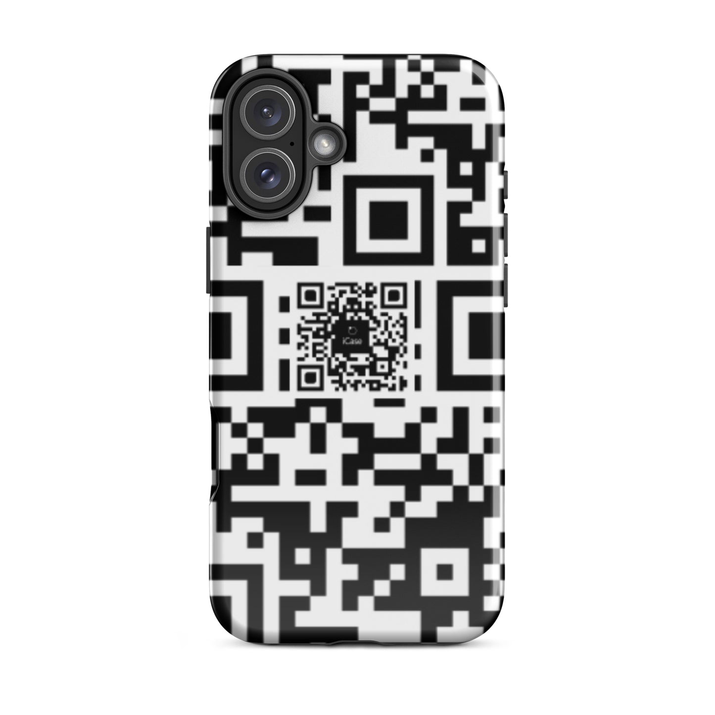 iCase QR Code Hard Case iPhone® Handy-Hülle