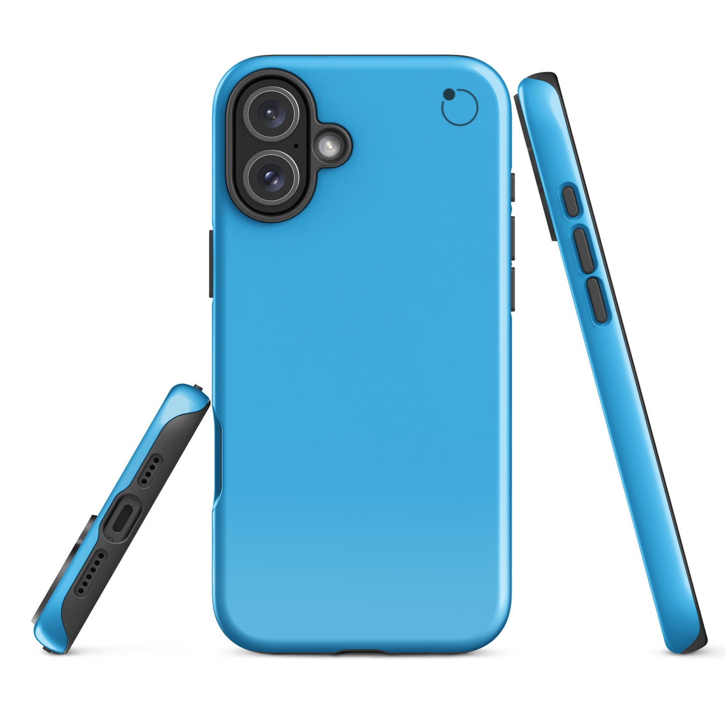 iCase Coque pour iPhone HardCase Blue Color