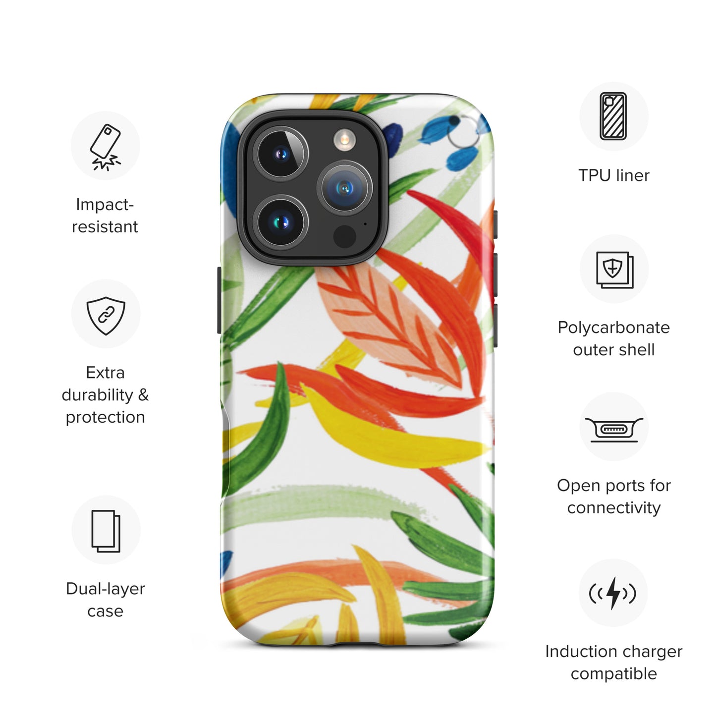 iCase Art Flower HardCase iPhone phone case