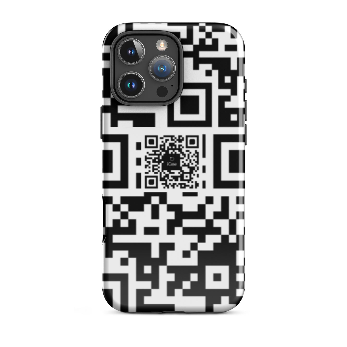 iCase QR Code Hard Case iPhone® Handy-Hülle