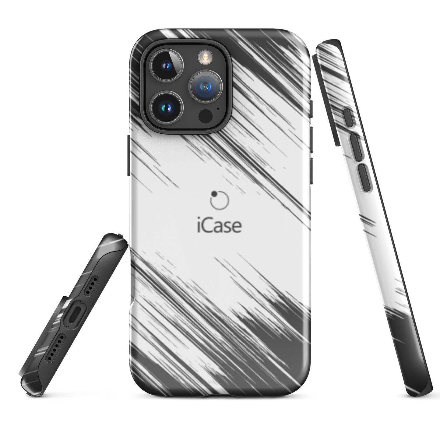 iCase Black &amp; White HardCase iPhone phone case