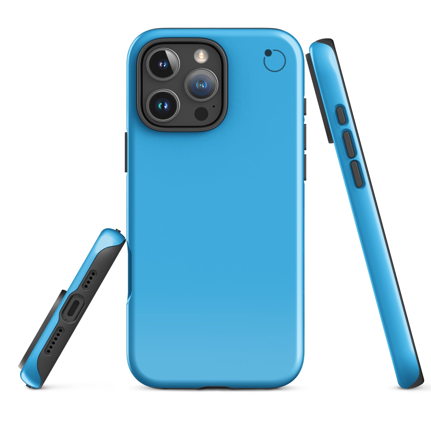 iCase Coque pour iPhone HardCase Blue Color