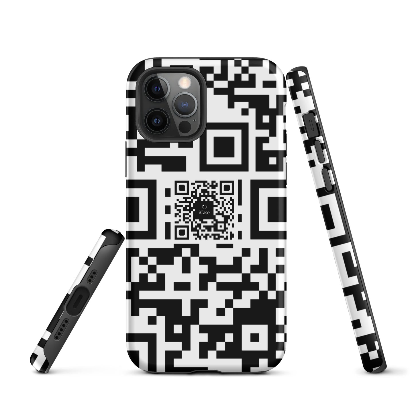 iCase QR Code Hard Case iPhone® Handy-Hülle