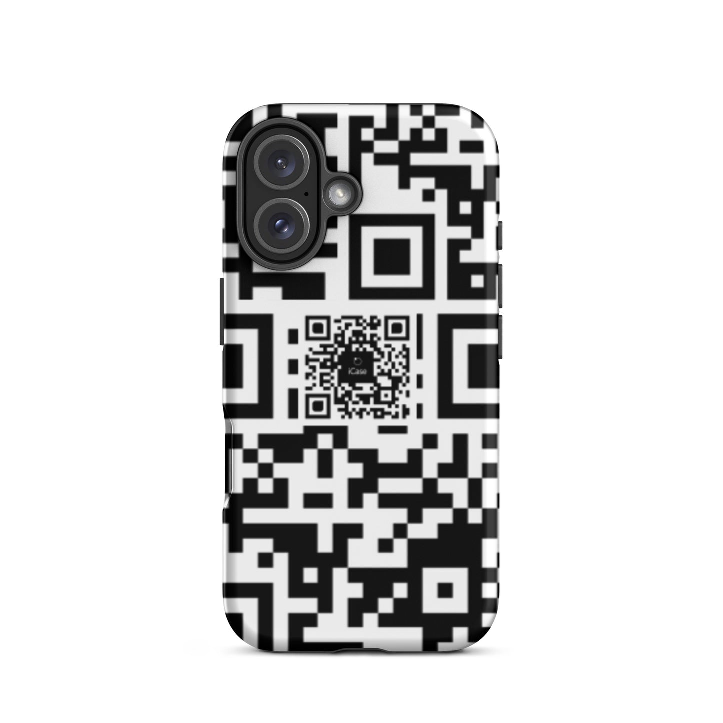 iCase QR Code Hard Case iPhone® Handy-Hülle