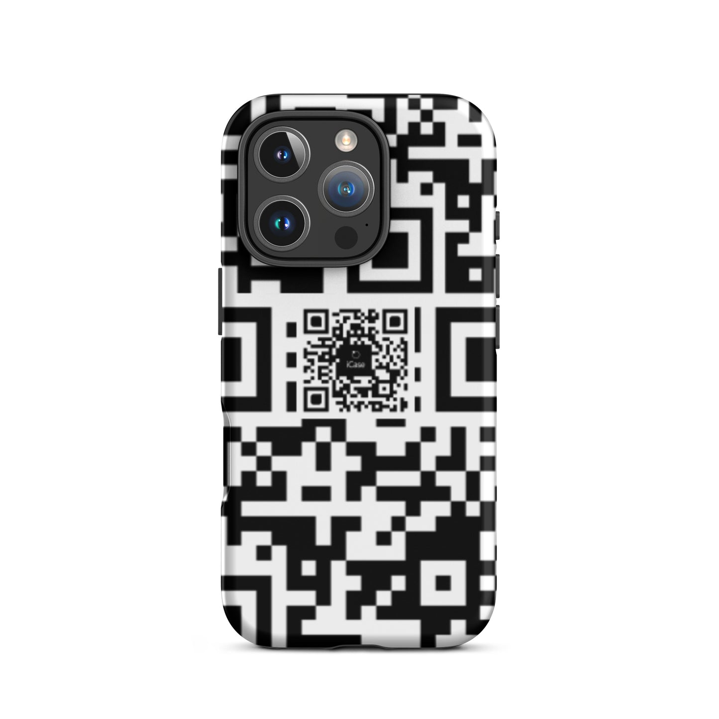 iCase QR Code Hard Case iPhone® Handy-Hülle