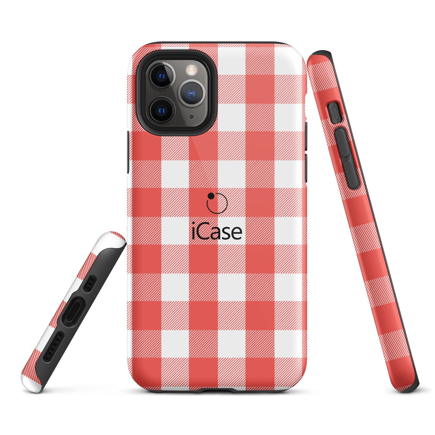 iCase Étui pour téléphone portable Karo HardCase rouge pour iPhone