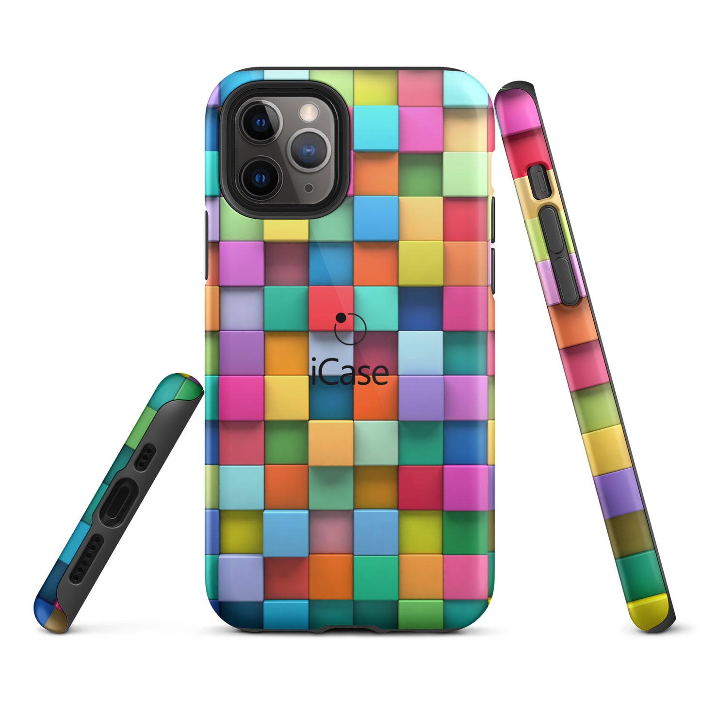 iCase Color Cubes HardCase étui pour téléphone portable pour iPhone
