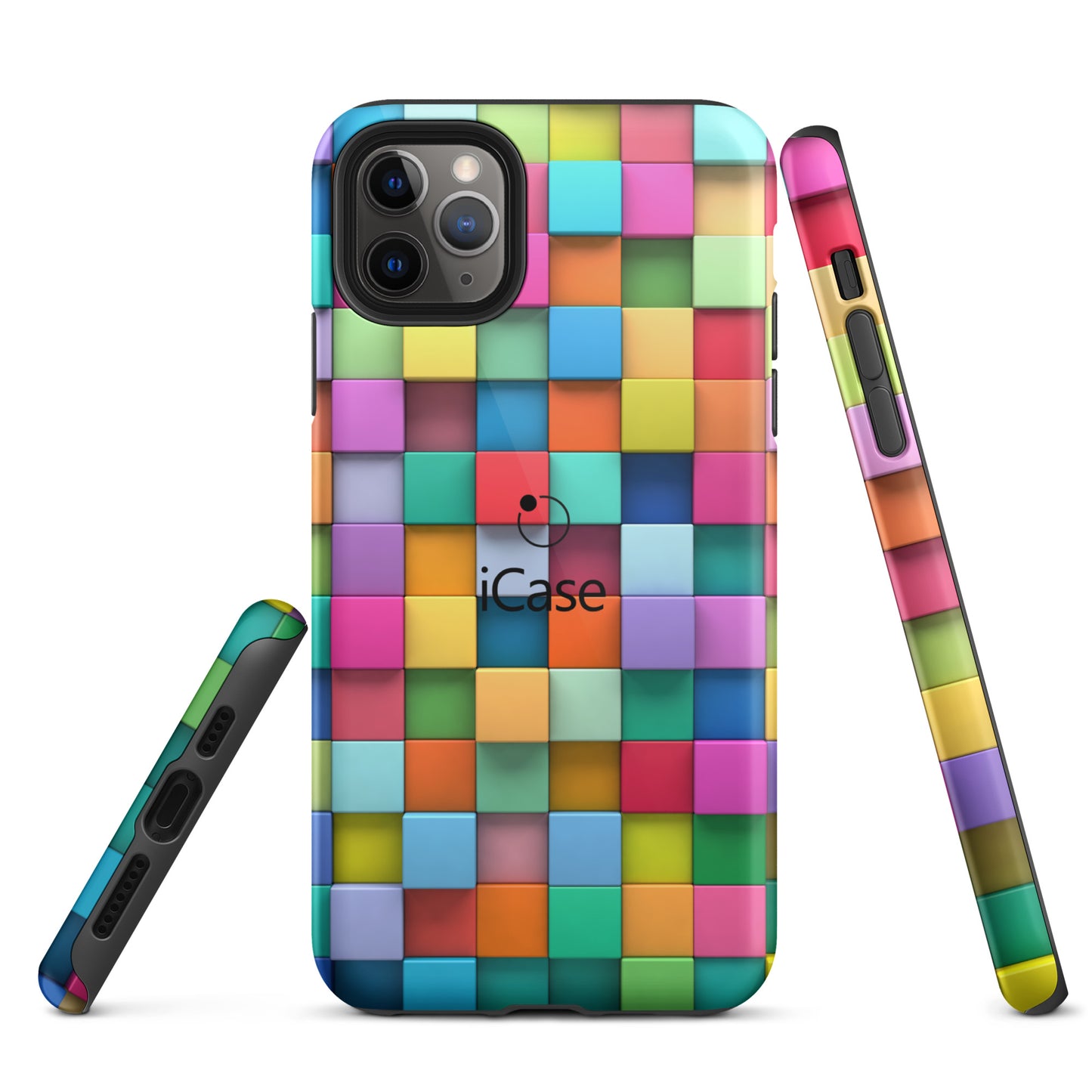 iCase Color Cubes HardCase iPhone Handyhülle