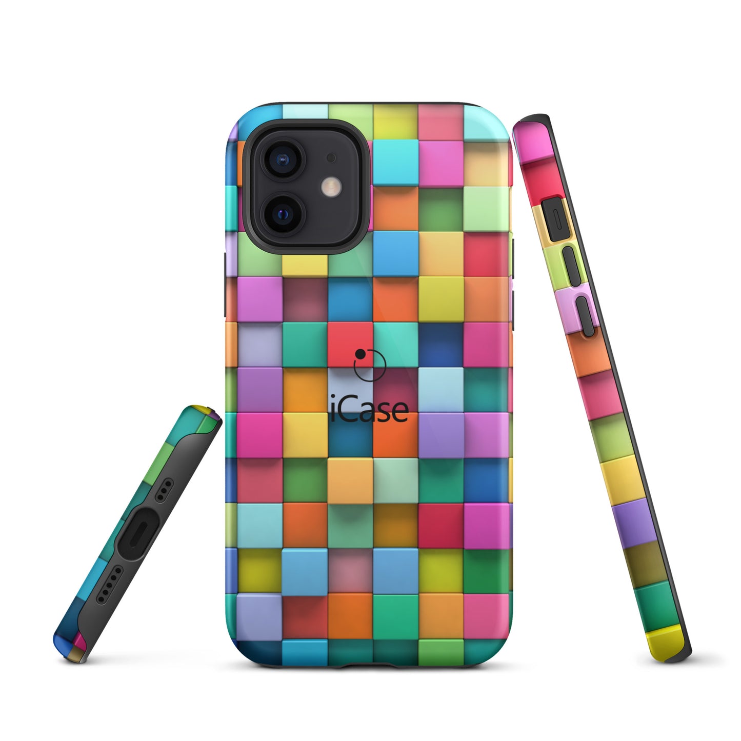 iCase Color Cubes HardCase iPhone mobile phone case