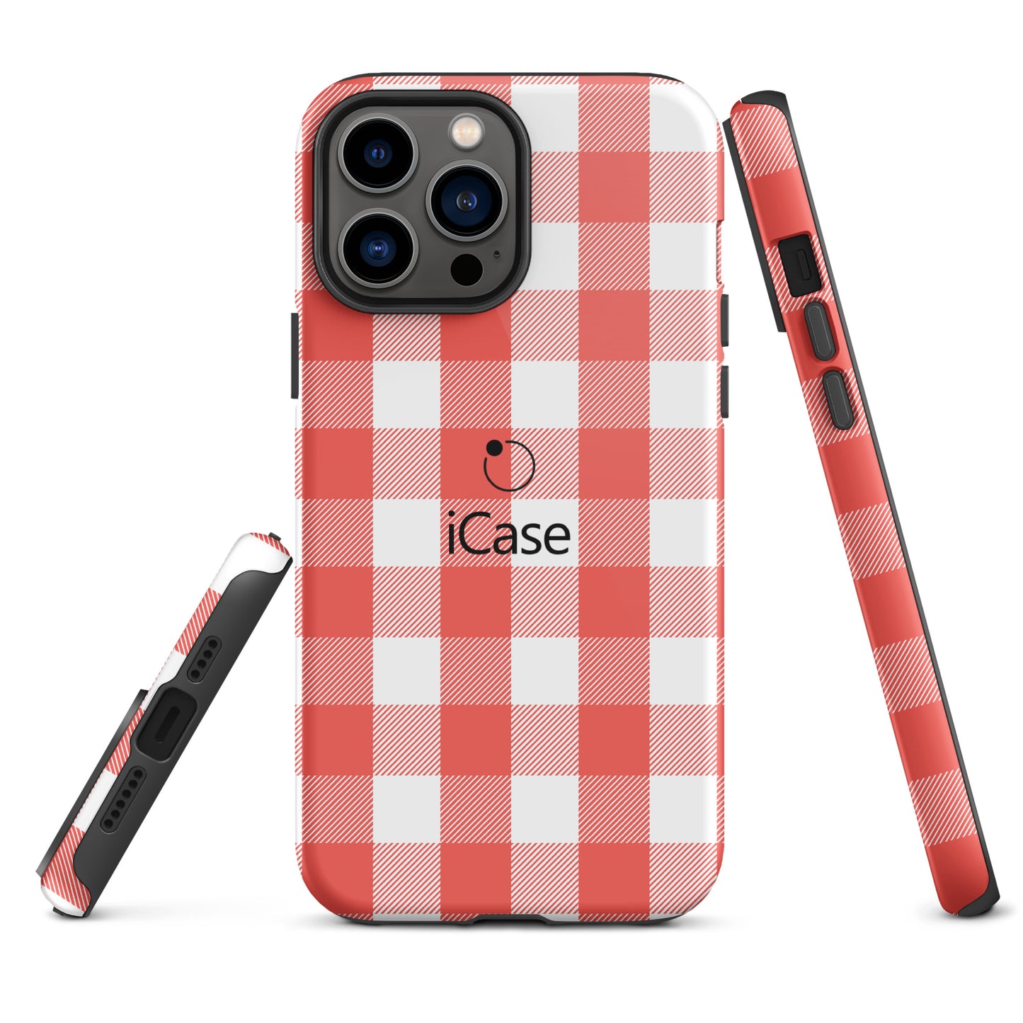 iCase Red Karo HardCase iPhone mobile phone case