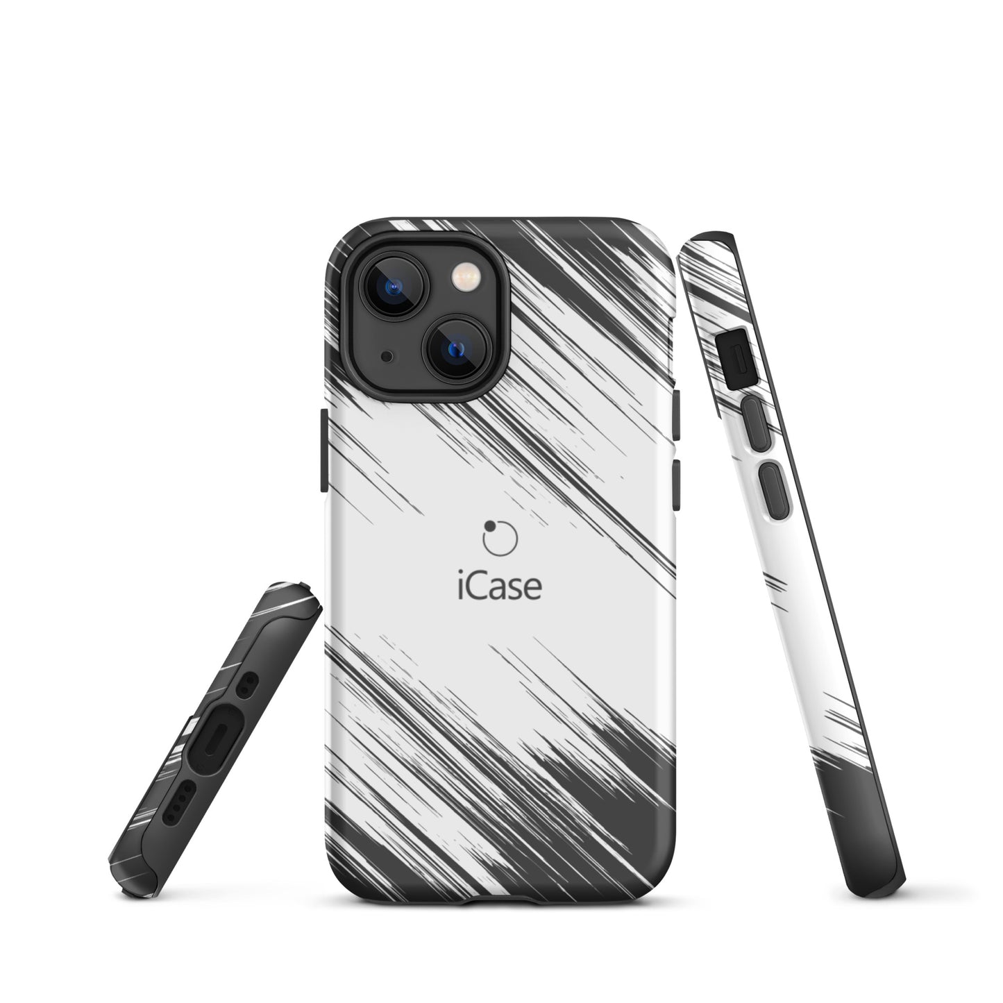 iCase Black &amp; White HardCase iPhone phone case