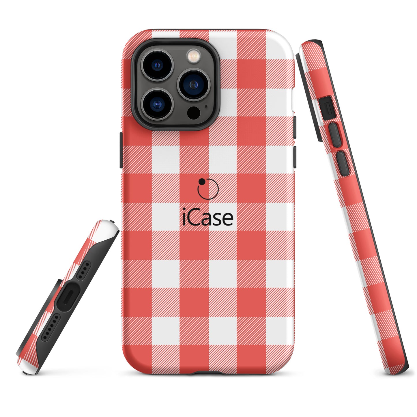 iCase Red Karo HardCase iPhone mobile phone case